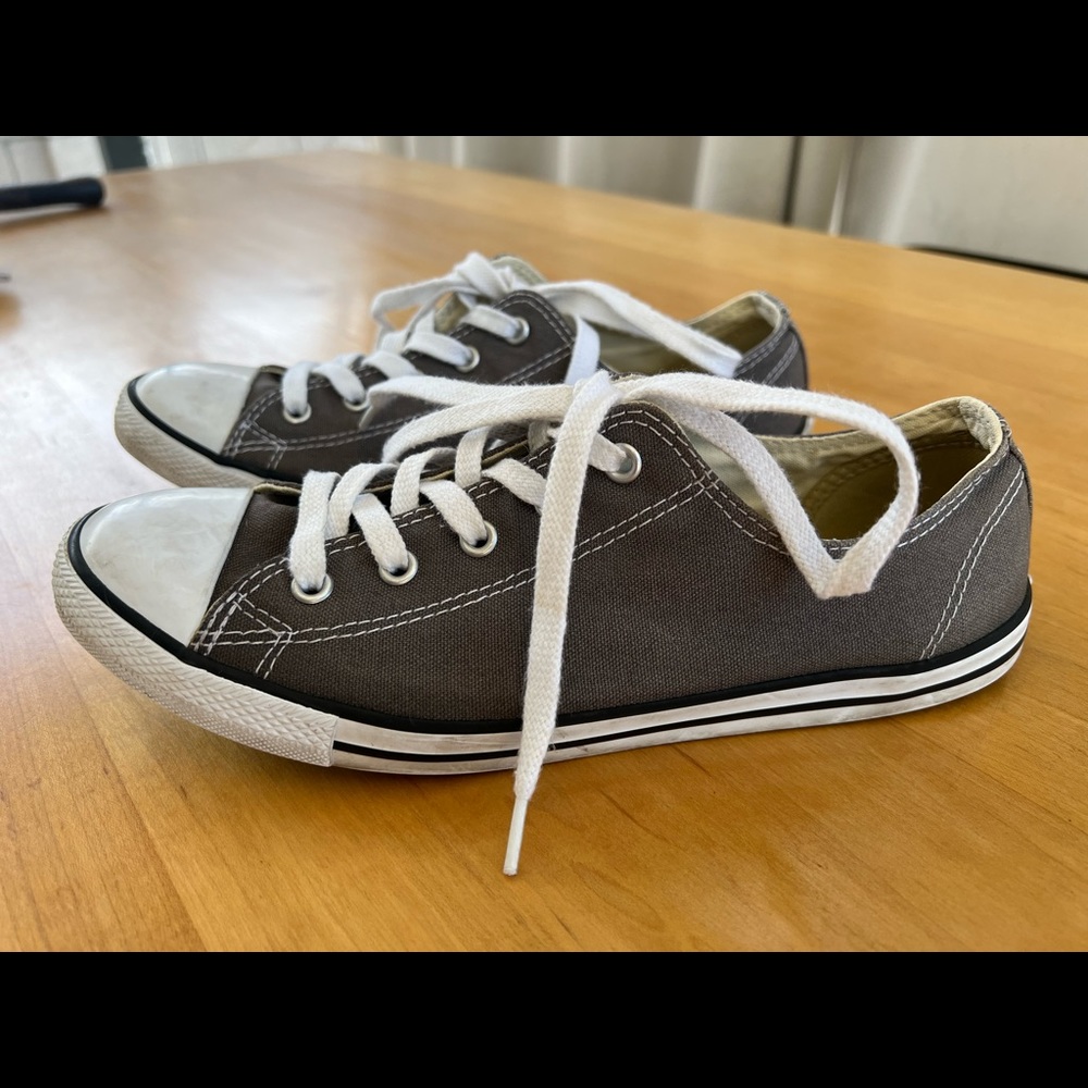Dark Gray Converse